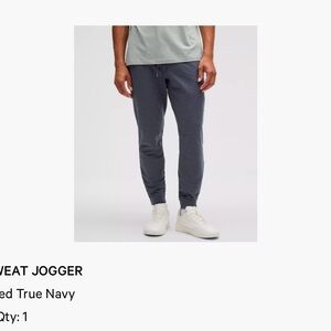 Navy Blue Jogger Sweatpants